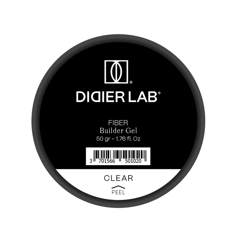 Fiber builder gel "Didier Lab", Clear, 50gr