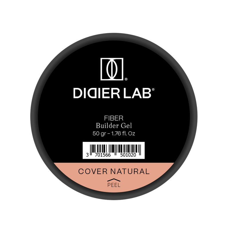 Fiber builder gel "Didier Lab", Cover natural, 50gr